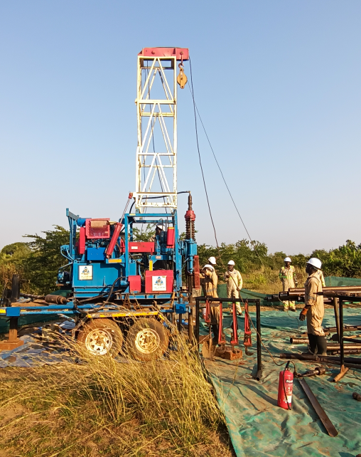 Uganda About Drill Rig 01